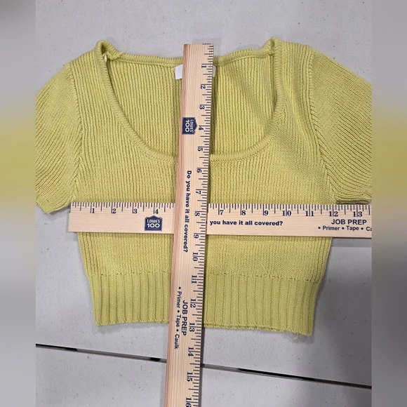 EUC Mable Ribbed Knit Cropped Top and Mini Skirt 2 Piece Set Asst Sizes - Picture 9 of 9